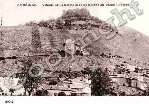 Ville de AMBERIEUENBUGEY, carte postale ancienne