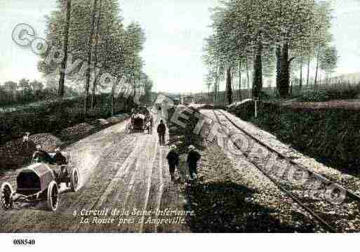 Ville de ANGERVILLEBAILLEUL, carte postale ancienne Ville de ANGERVILLEBAILLEUL, carte postale ancienne