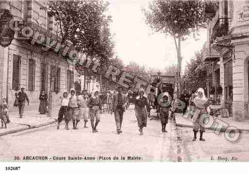 Ville de ARCACHON, carte postale ancienne