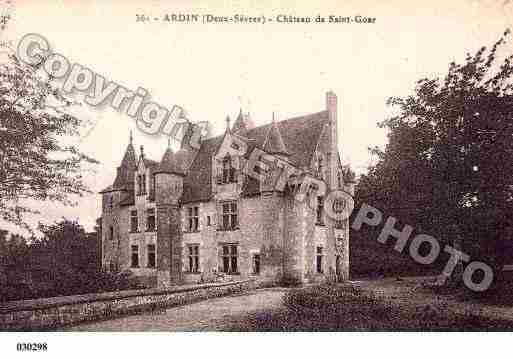 Ville de ARDIN, carte postale ancienne