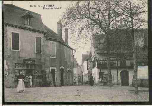 Ville de ARTHEZDEBEARN, carte postale ancienne