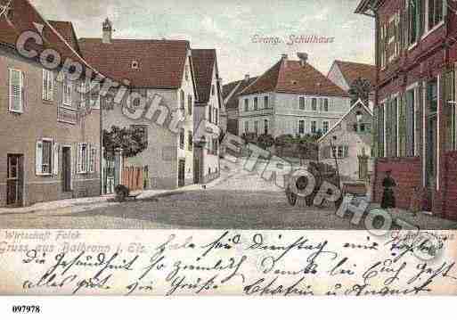 Ville de BALBRONN, carte postale ancienne