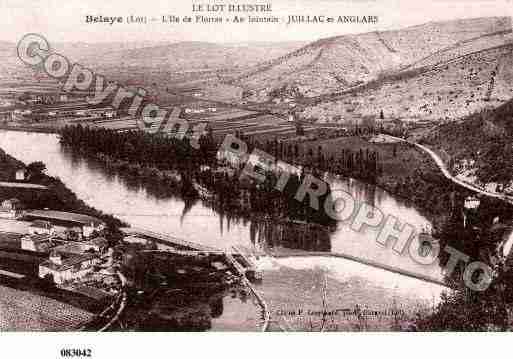 Ville de BELAYE, carte postale ancienne