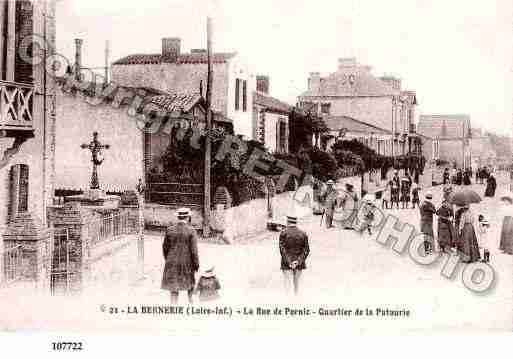 Ville de BERNERIEENRETZ(LA), carte postale ancienne