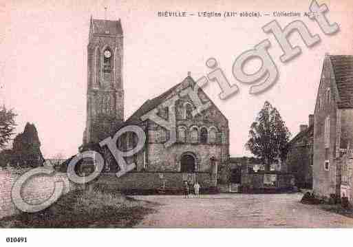 Ville de BIEVILLEBEUVILLE, carte postale ancienne