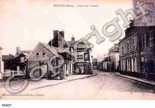 Ville de BOURTH, carte postale ancienne