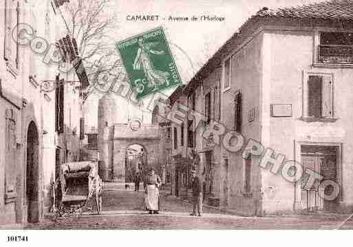 Ville de CAMARETSURAIGUES, carte postale ancienne