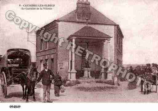 Ville de CAUDEBECLESELBEUF, carte postale ancienne