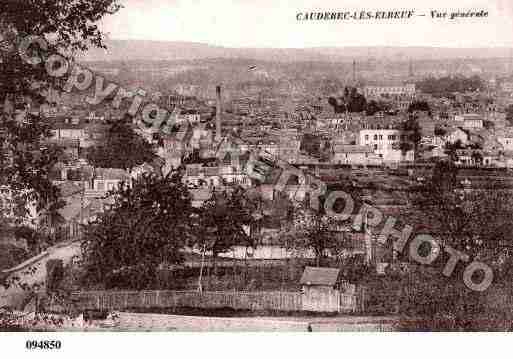 Ville de CAUDEBECLESELBEUF, carte postale ancienne