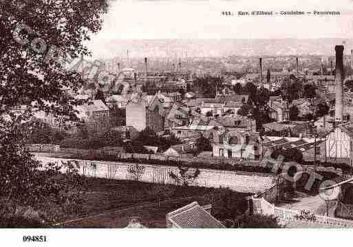 Ville de CAUDEBECLESELBEUF, carte postale ancienne