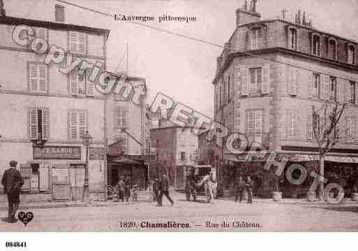 Ville de CHAMALIERES, carte postale ancienne