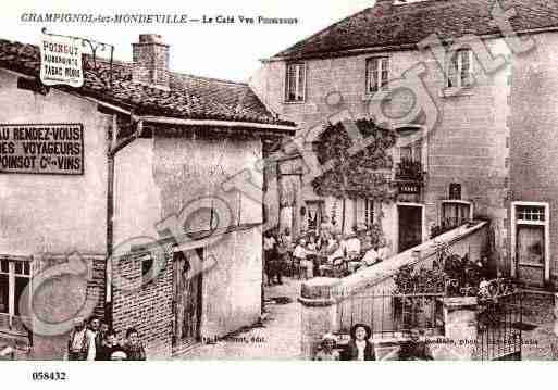 Ville de CHAMPIGNOLLEZMONDEVILLE, carte postale ancienne