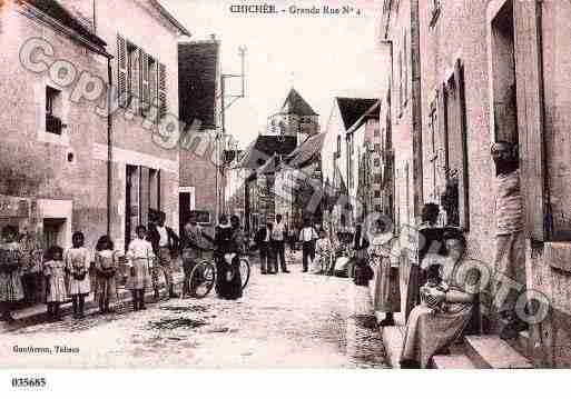 Ville de CHICHEE, carte postale ancienne