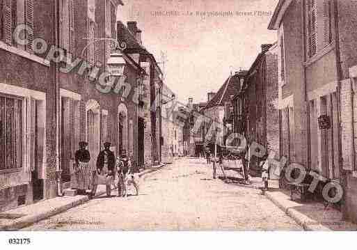 Ville de CHICHEE, carte postale ancienne