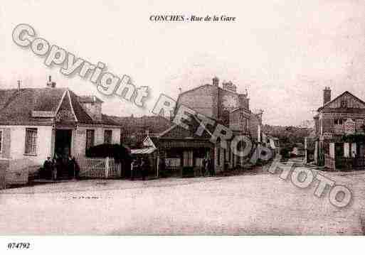 Ville de CONCHESENOUCHE, carte postale ancienne