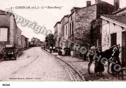 Ville de CORON, carte postale ancienne Ville de CORON, carte postale ancienne