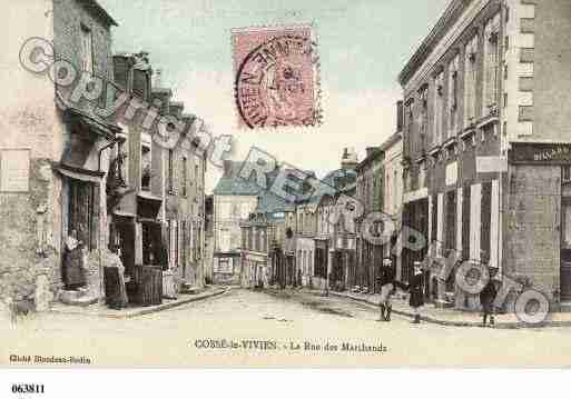 Ville de COSSELEVIVIEN, carte postale ancienne