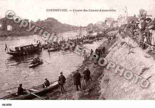 Ville de COURBEVOIE, carte postale ancienne Ville de COURBEVOIE, carte postale ancienne