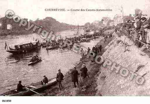 Ville de COURBEVOIE, carte postale ancienne