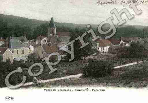 Ville de DAMPIERRE, carte postale ancienne