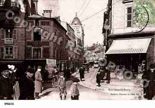 Ville de EPINAL, carte postale ancienne