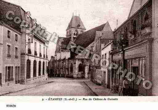 Ville de ETAMPES, carte postale ancienne