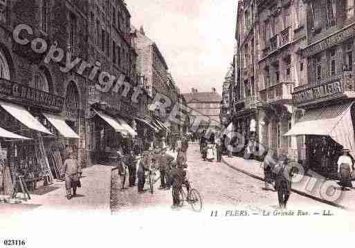 Ville de FLERS, carte postale ancienne