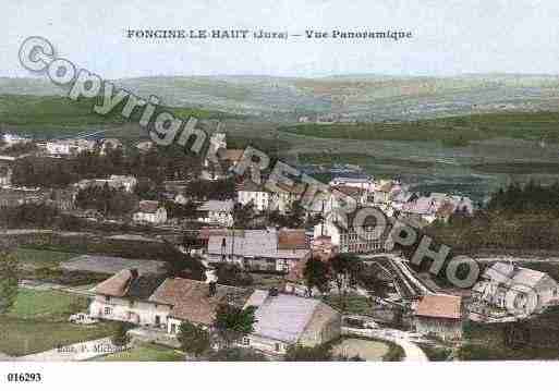 Ville de FONCINELEHAUT, carte postale ancienne