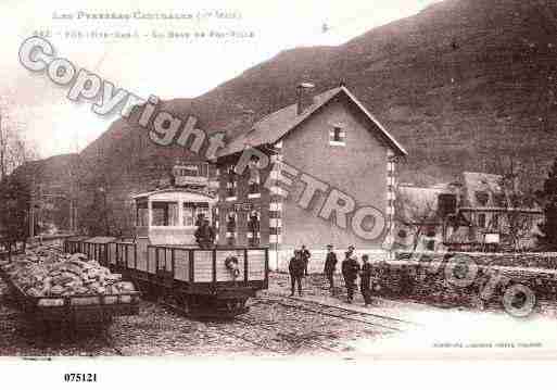 Ville de FOS, carte postale ancienne