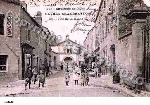 Ville de GEVREYCHAMBERTIN, carte postale ancienne