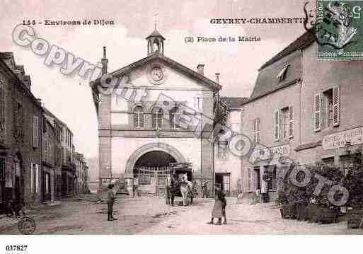 Ville de GEVREYCHAMBERTIN, carte postale ancienne