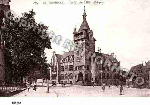 Ville de HAGUENAU, carte postale ancienne