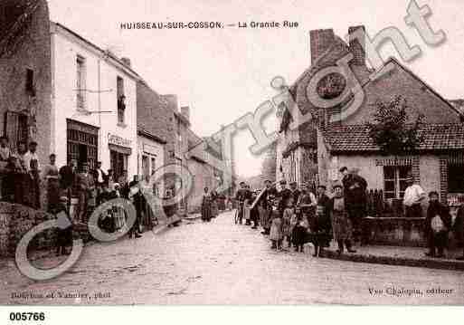 Ville de HUISSEAUSURCOSSON, carte postale ancienne