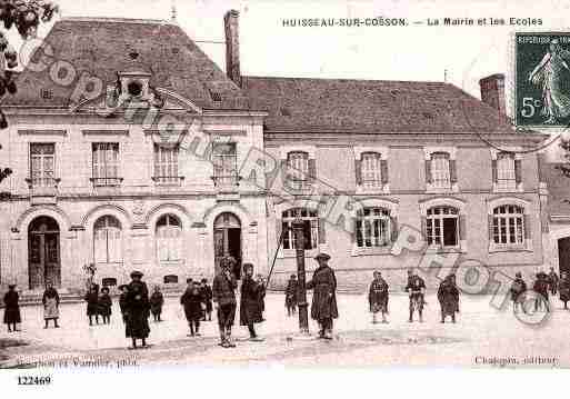 Ville de HUISSEAUSURCOSSON, carte postale ancienne