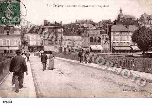 Ville de JOIGNY, carte postale ancienne