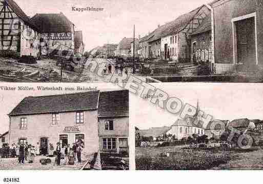 Ville de KAPPELKINGER, carte postale ancienne