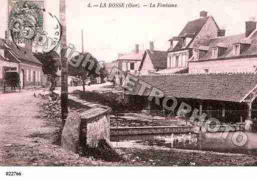 Ville de LABOSSE, carte postale ancienne