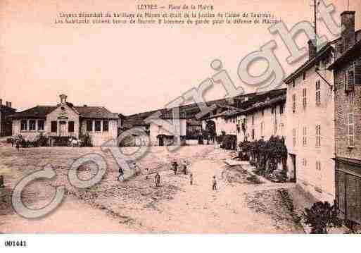 Ville de LEYNES, carte postale ancienne