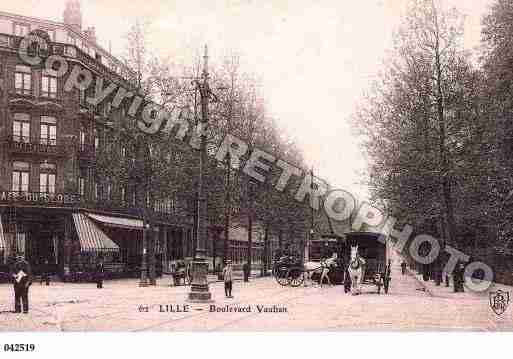 Ville de LILLE, carte postale ancienne