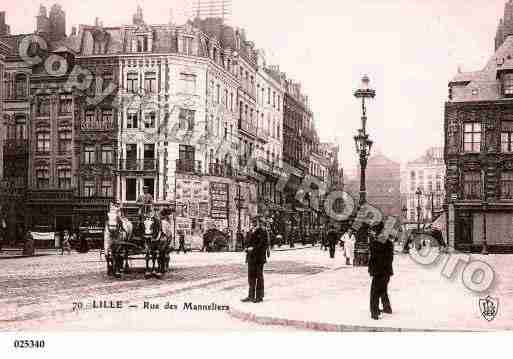 Ville de LILLE, carte postale ancienne