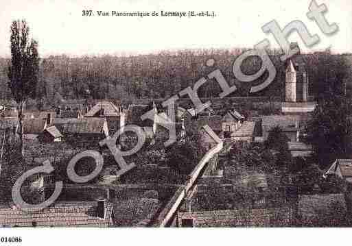Ville de LORMAYE, carte postale ancienne