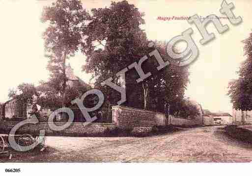 Ville de MAGNYFOUCHARD, carte postale ancienne