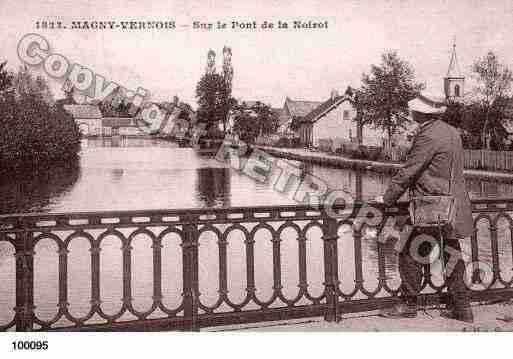 Ville de MAGNYVERNOIS, carte postale ancienne