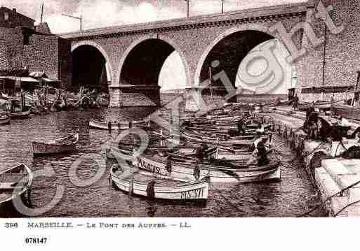 Ville de MARSEILLE, carte postale ancienne