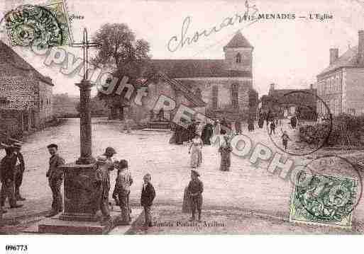 Ville de MENADES, carte postale ancienne Ville de MENADES, carte postale ancienne