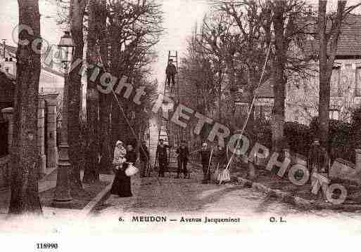 Ville de MEUDON, carte postale ancienne