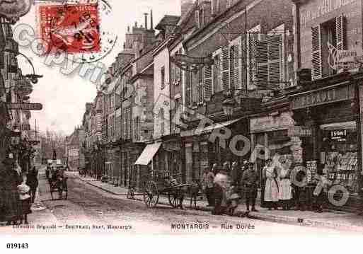 Ville de MONTARGIS, carte postale ancienne