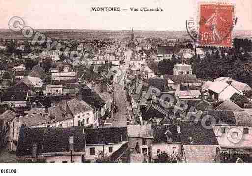 Ville de MONTOIRESURLELOIR, carte postale ancienne