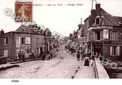 Ville de NEUFCHATELENBRAY, carte postale ancienne