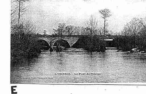 Ville de ORBRIE(L'), carte postale ancienne